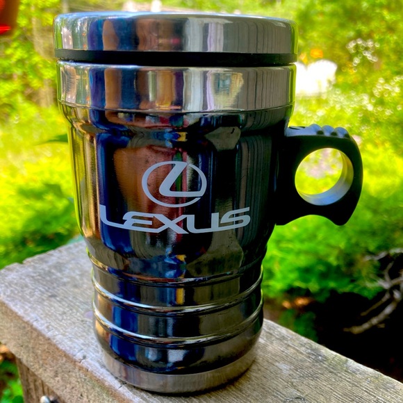 LEXUS Mug Stainless Steel Insulated Travel Mug 5” x 3” - Picture 2 of 8